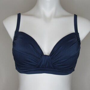 J. Crew Blue Bikini Top Women's S Small